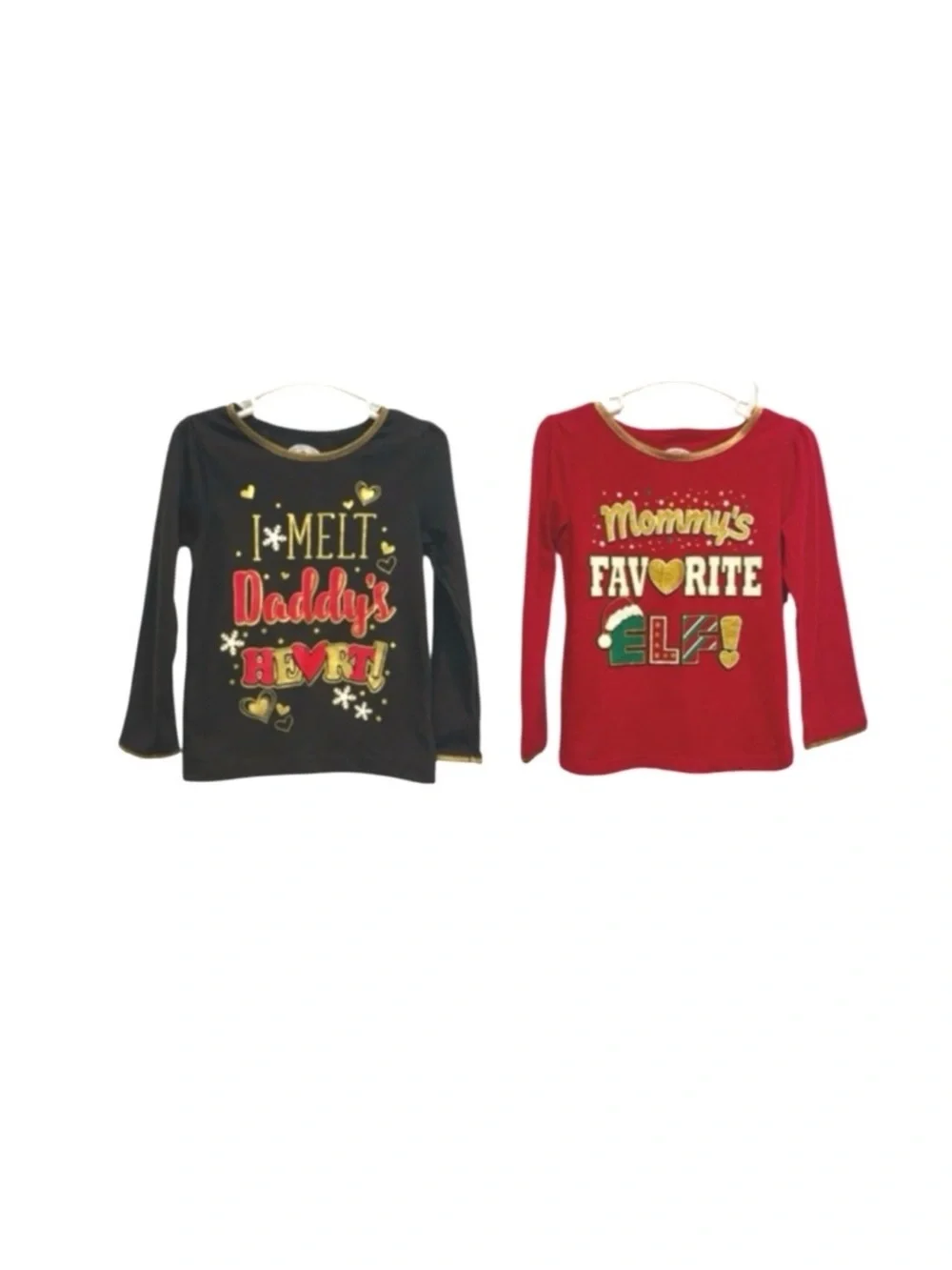 Daddy and Mommy Long Sleeve Shirts
